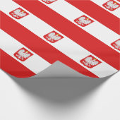 Poleflagge Geschenkpapier (Ecke)