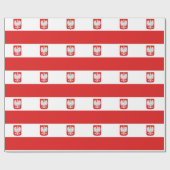 Poleflagge Geschenkpapier (Flach)