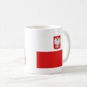 Poleflagge Kaffeetasse (VorderseiteRechts)
