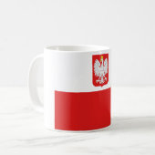 Poleflagge Kaffeetasse (Vorderseite Links)