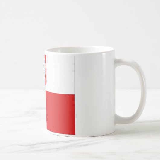 Poleflagge Kaffeetasse (Rechts)
