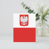 Poleflagge Postkarte (Stehend Vorderseite)