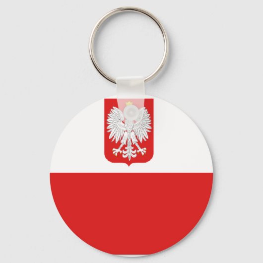 Poleflagge Schlüsselanhänger (Vorderseite)