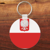 Poleflagge Schlüsselanhänger (Vorderseite)