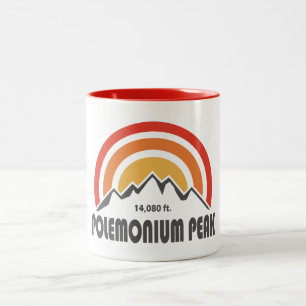 Polemonium Peak Kalifornien Zweifarbige Tasse