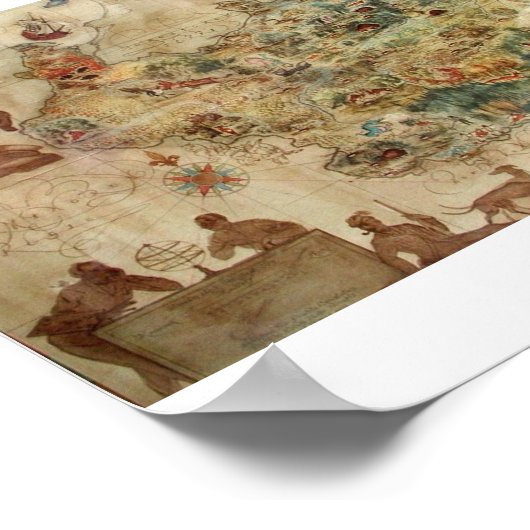 POLEN 1938 POSTER (Ecke)