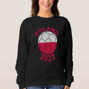 Polen 2022 Fußball-Fan-Meisterschaft Fußball Sweatshirt