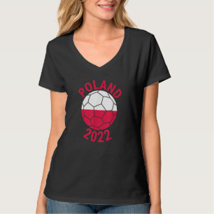Polen 2022 Fußball-Fan-Meisterschaft Fußball T-Shirt