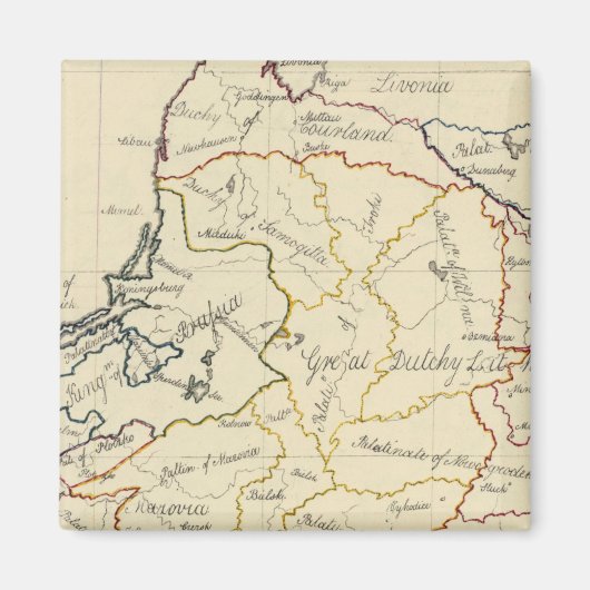 Polen 4 magnet (Vorne)