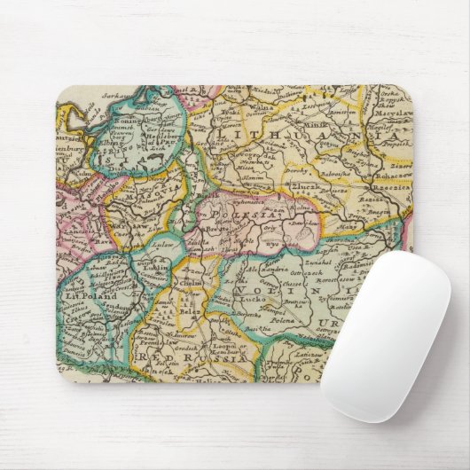 Polen 6 mousepad (Mit Mouse)