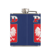 Polen - Adelsflagge Flachmann (Rückseite)