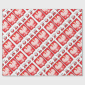 Polen - Adelsflagge Geschenkpapier (Flach)
