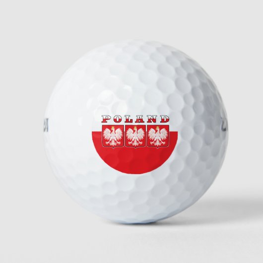 Polen - Adelsflagge Golfball (Vorderseite)