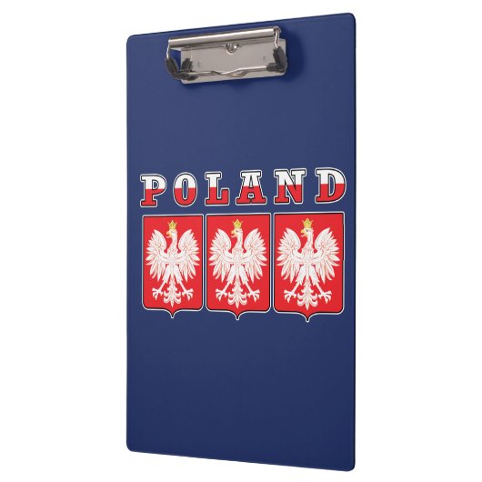 Polen - Adelsflagge Klemmbrett (Links)