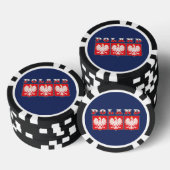 Polen - Adelsflagge Pokerchips (Stapel)