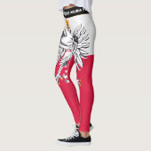Polen & Adler, polnische Fahne, Modereisen/Sport Leggings (Links)