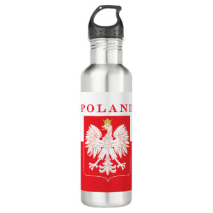 Polen Adlerschild Edelstahlflasche