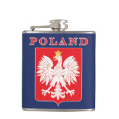 Polen Adlerschild Flachmann (Vorderseite)