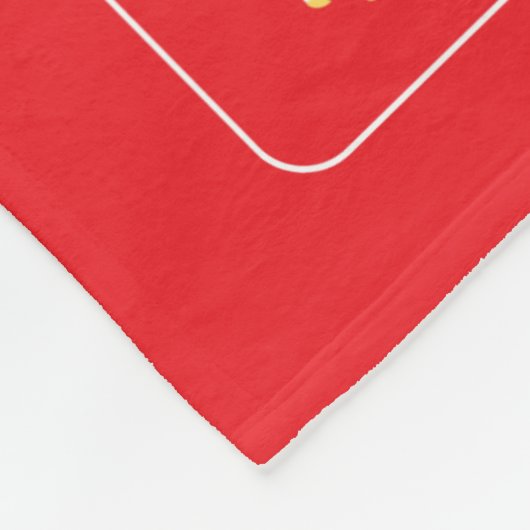 Polen Adlerschild Fleecedecke (Ecke)