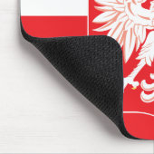 Polen Adlerschild Mousepad (Ecke)