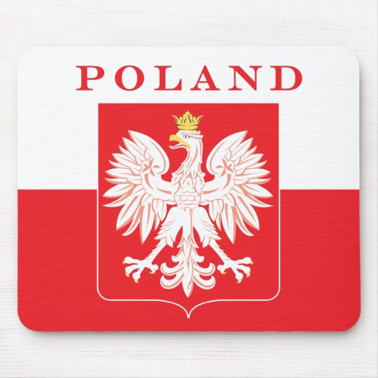 Polen Adlerschild Mousepad (Vorne)