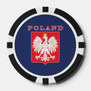 Polen Adlerschild Pokerchips