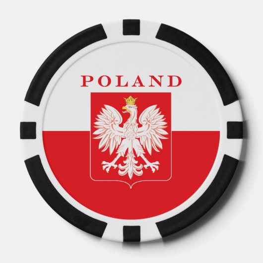 Polen Adlerschild Pokerchips (Vorderseite)