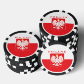 Polen Adlerschild Pokerchips (Stapel)