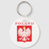 Polen Adlerschild Schlüsselanhänger (Vorderseite)