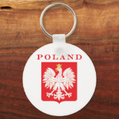 Polen Adlerschild Schlüsselanhänger (Vorderseite)
