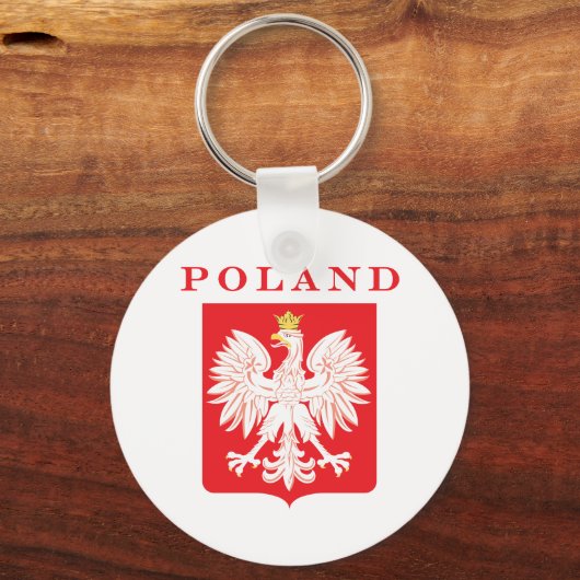 Polen Adlerschild Schlüsselanhänger (Vorderseite)