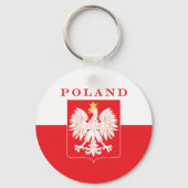 Polen Adlerschild Schlüsselanhänger (Vorderseite)