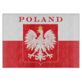 Polen Adlerschild Schneidebrett (Vorderseite)