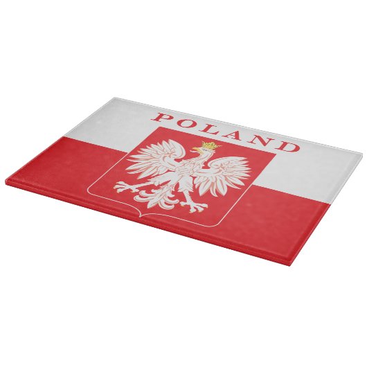 Polen Adlerschild Schneidebrett (Ecke)