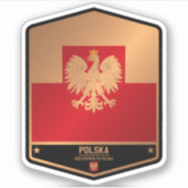 Polen Aufkleber (Vorderseite)