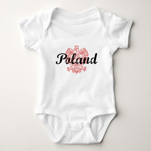 Polen Baby Strampler (Vorderseite)