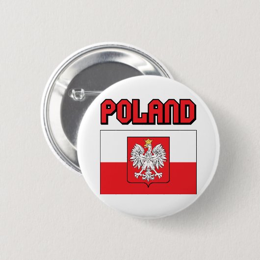 Polen Button (Vorne & Hinten)