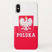 Polen Case-Mate iPhone Hülle (Rückseite)