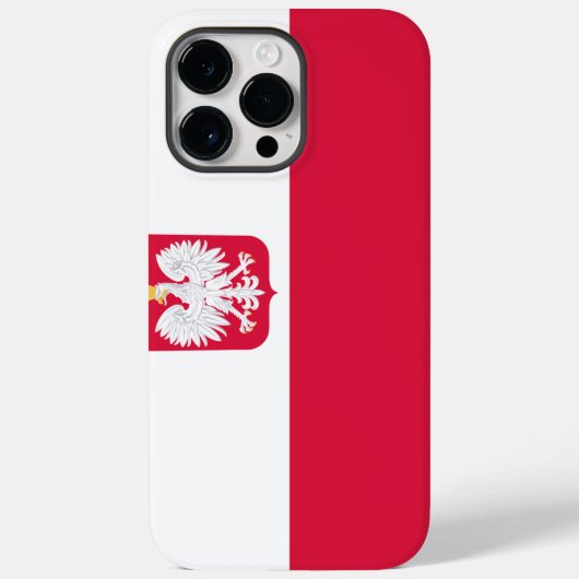 Polen Case-Mate iPhone Hülle (Rückseite)