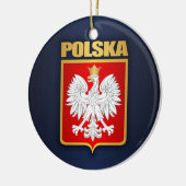 Polen COA Keramikornament (Links)