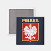 Polen COA Magnet (Vorderseite/Rückseite)