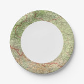 Polen & CzechoSlowakei Pappteller (Vorderseite)