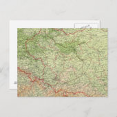 Polen & CzechoSlowakei Postkarte (Vorne/Hinten)