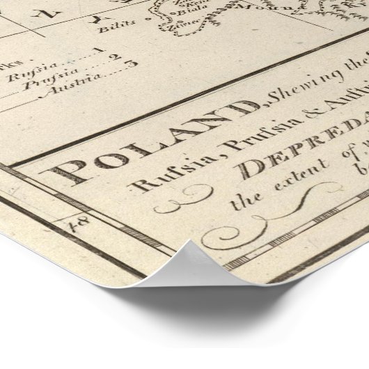 Polen: Die Behauptungen Russlands Poster (Ecke)