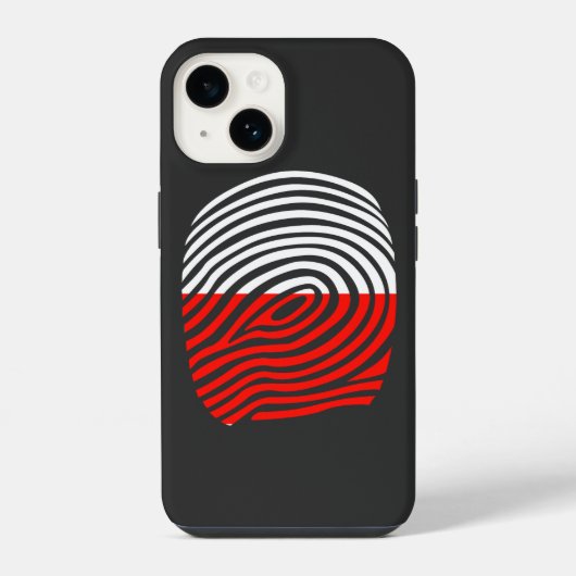 Polen DNA iPhone Hülle (Rückseite)