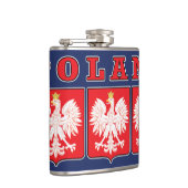 Polen Eagle Shields Flachmann (Rechts)