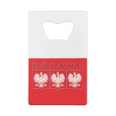 Polen Eagle Shields Geldbeutel Flaschenöffner (Rückseite)