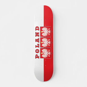 Polen Eagle Shields Skateboard