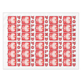 Polen Eagle Shields Tischdecke (Vorderseite (Horizontal))
