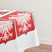 Polen Eagle Shields Tischdecke (Beispiel)